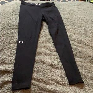 Under Armour Black Leggings. Womens size Medium.